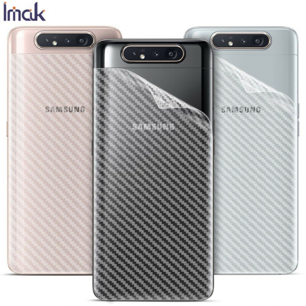 Hintere Schutzfolie Für Samsung Galaxy A90 / A80 Carbon Style Imak