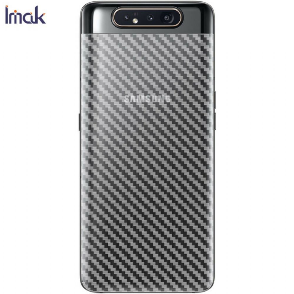 Hintere Schutzfolie Für Samsung Galaxy A90 / A80 Carbon Style Imak