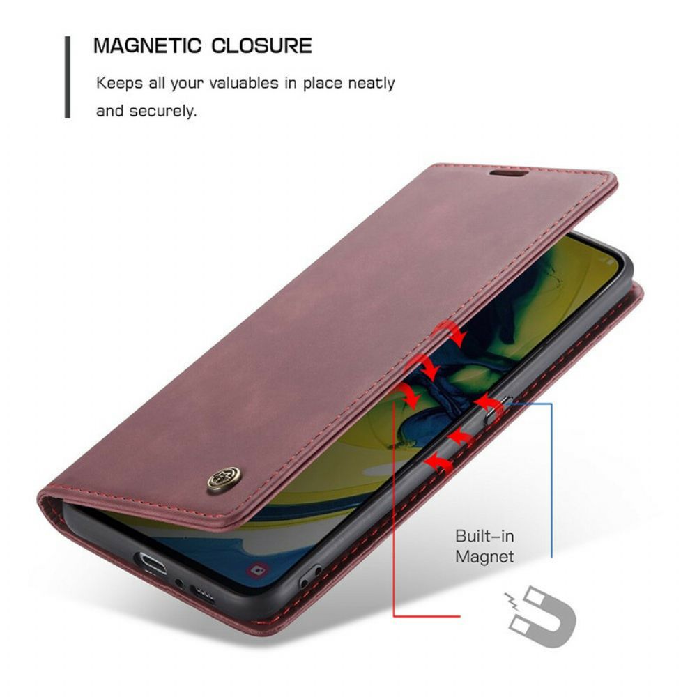 Schutzhülle Für Samsung Galaxy A90 / A80 Flip Case Caseme Kunstleder