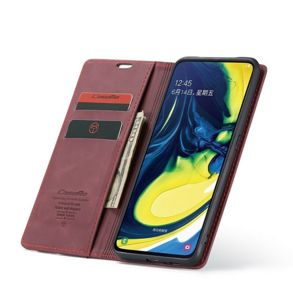 Schutzhülle Für Samsung Galaxy A90 / A80 Flip Case Caseme Kunstleder