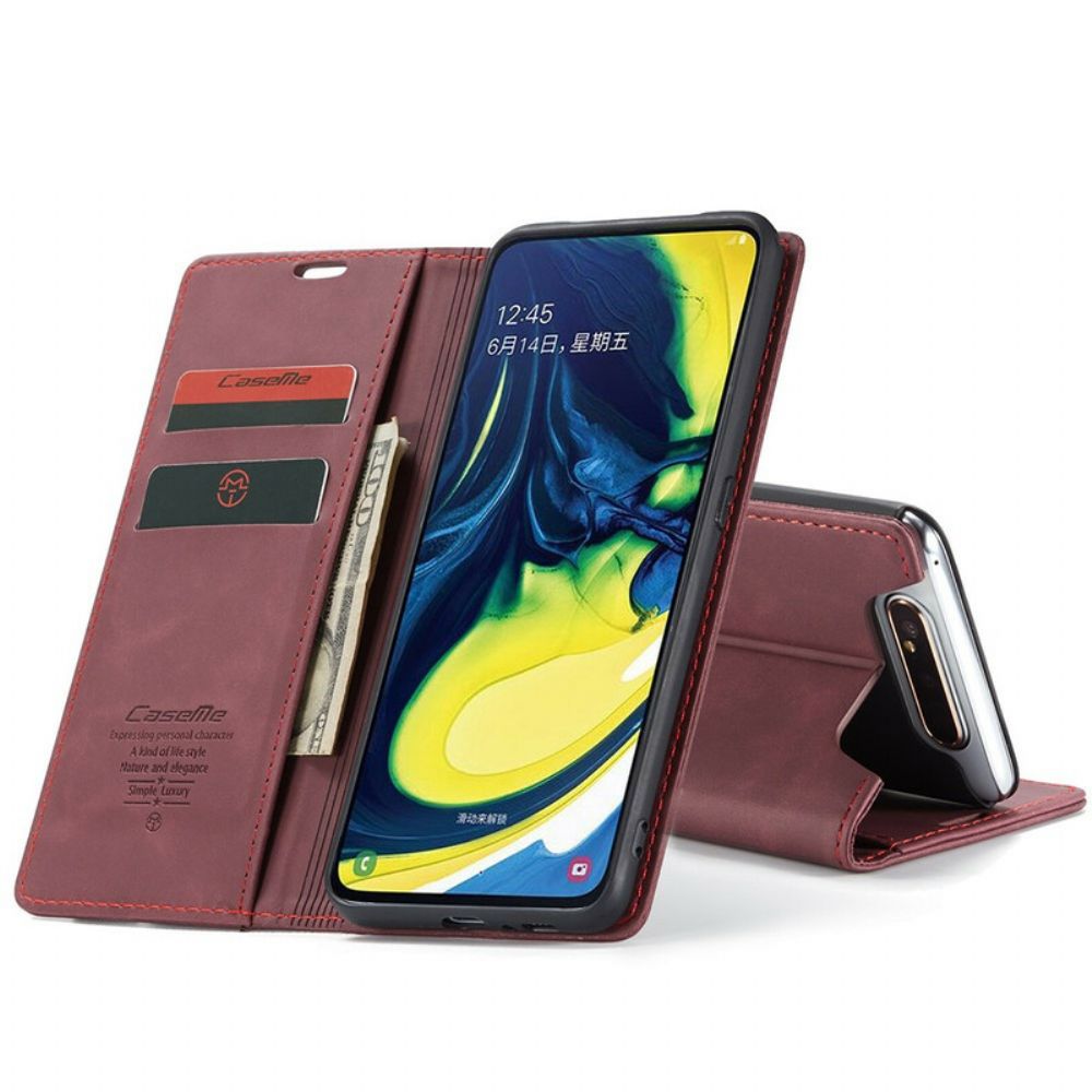 Schutzhülle Für Samsung Galaxy A90 / A80 Flip Case Caseme Kunstleder