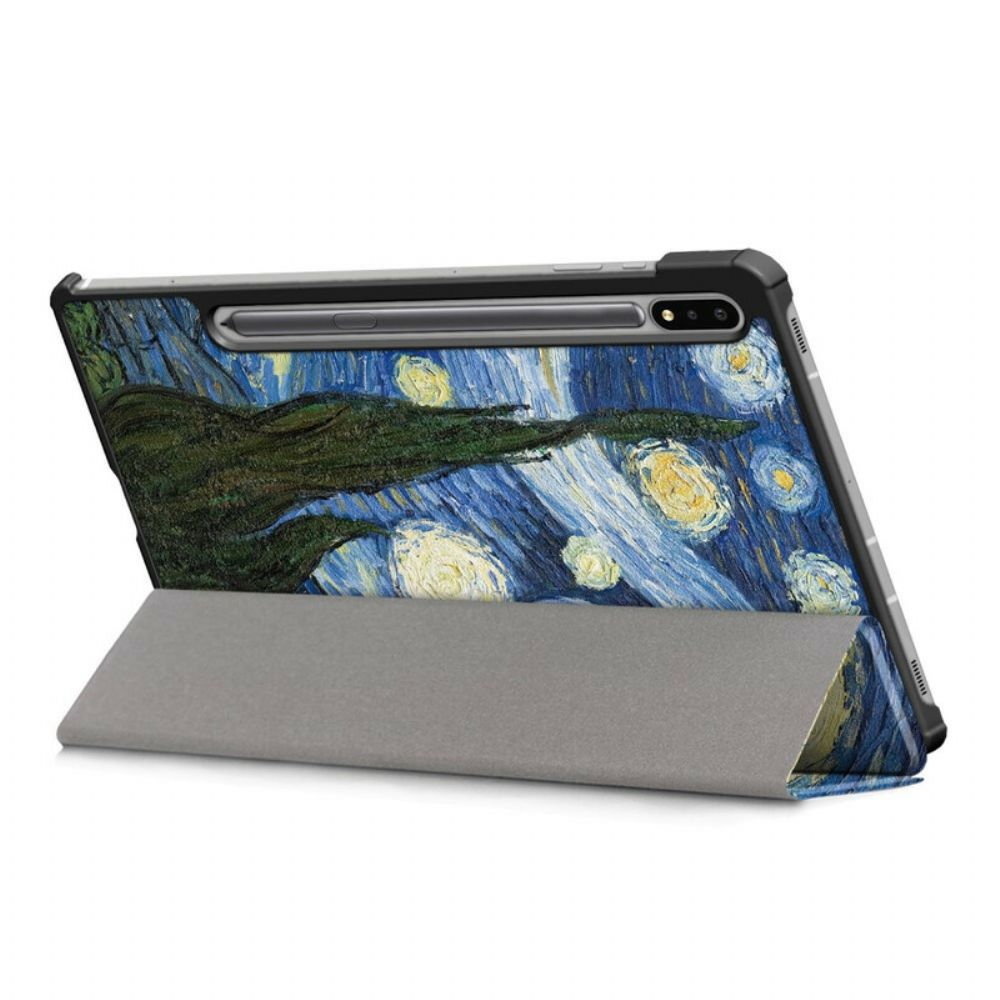 Schutzhülle Für Samsung Galaxy Tab S7 FE Verbesserter Van Gogh