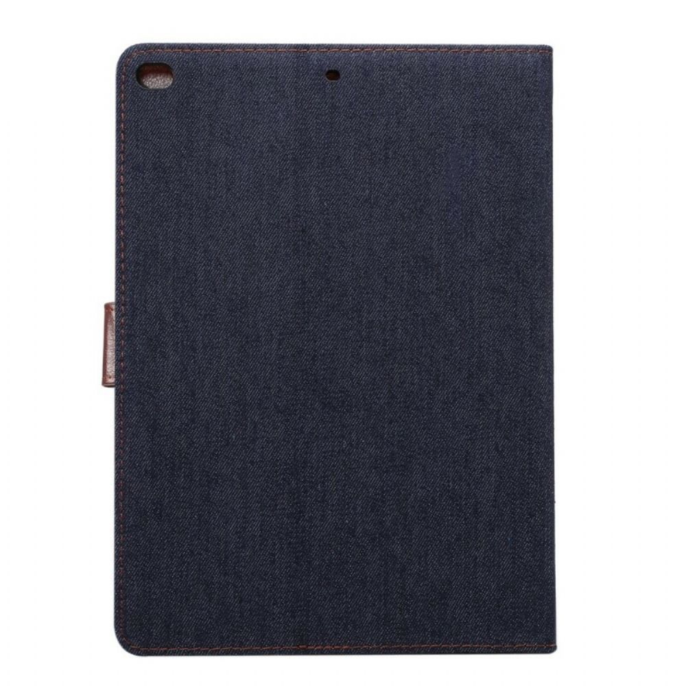 Flip Case Für iPad 9.7" Zweifarbige Jeans