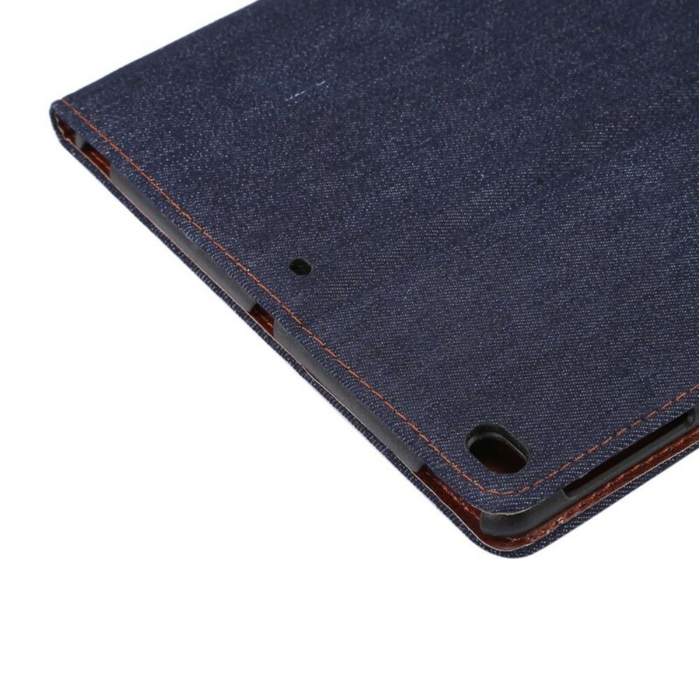 Flip Case Für iPad 9.7" Zweifarbige Jeans