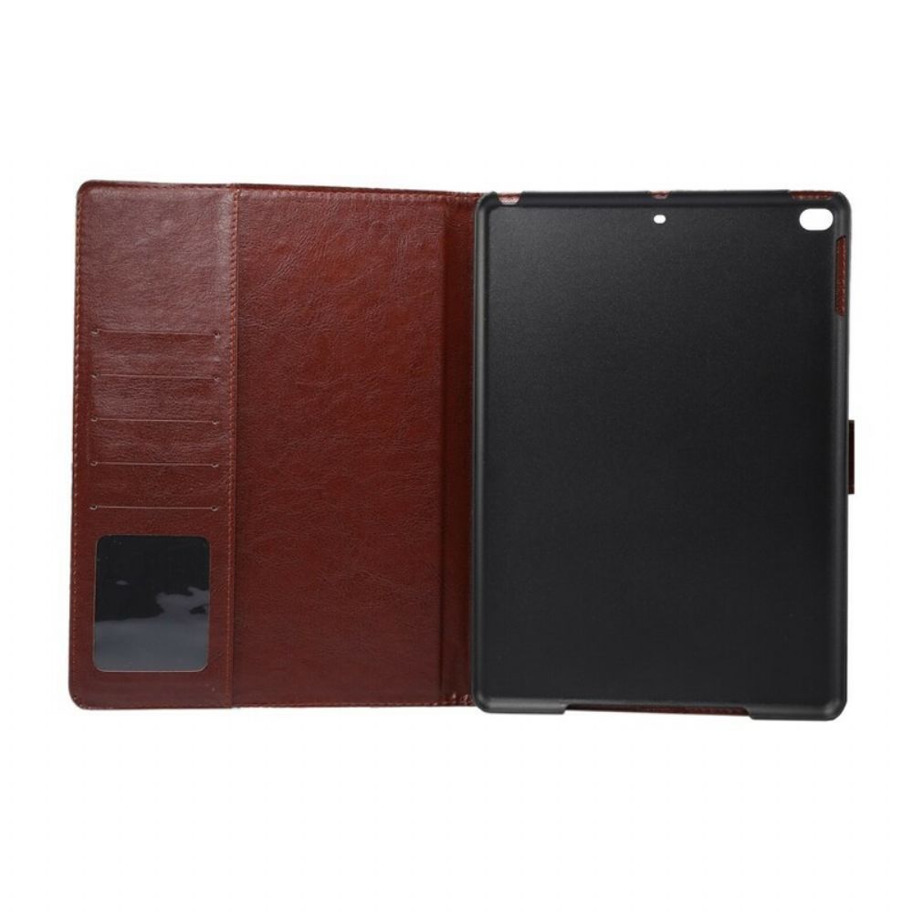 Flip Case Für iPad 9.7" Zweifarbige Jeans