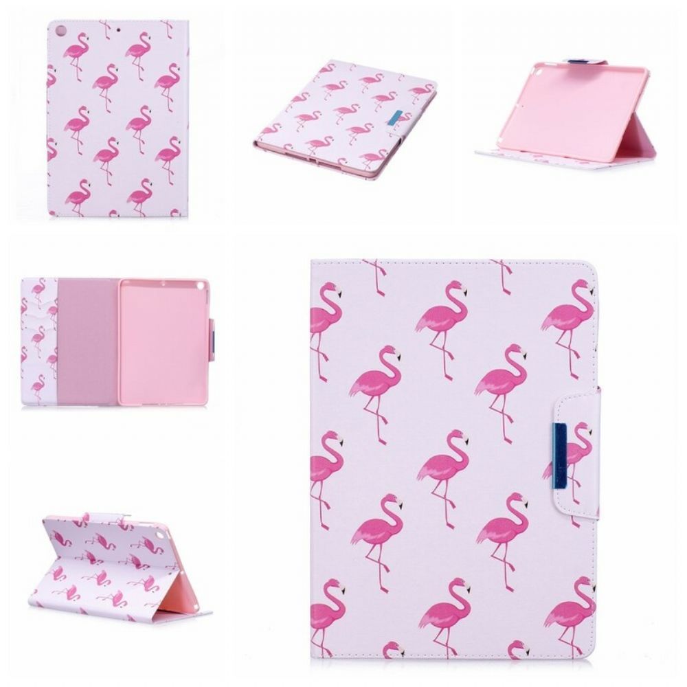 Lederhüllen Für iPad 9.7" Flamingos