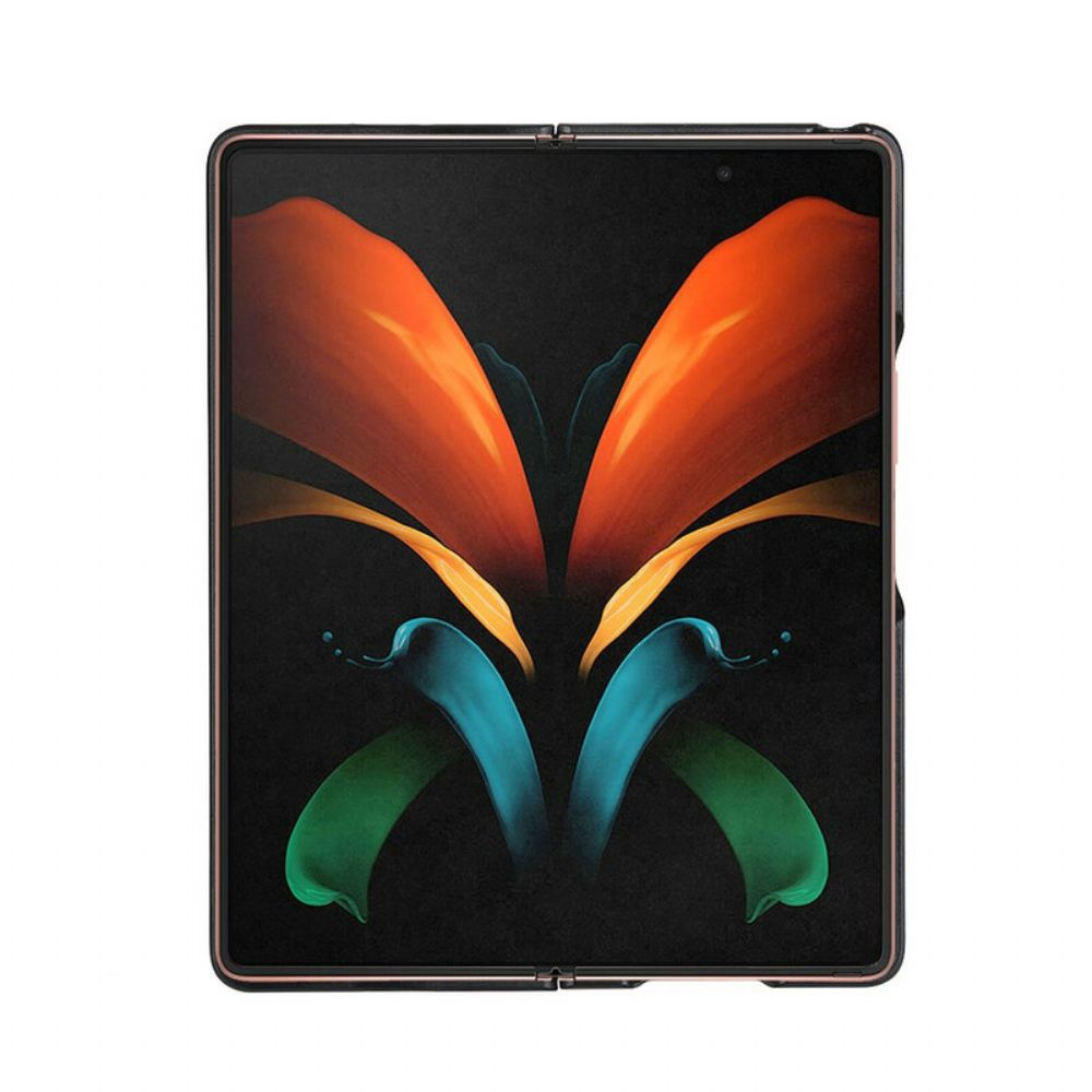 Handyhülle Für Samsung Galaxy Z Fold 2 Echtes Krokodilleder