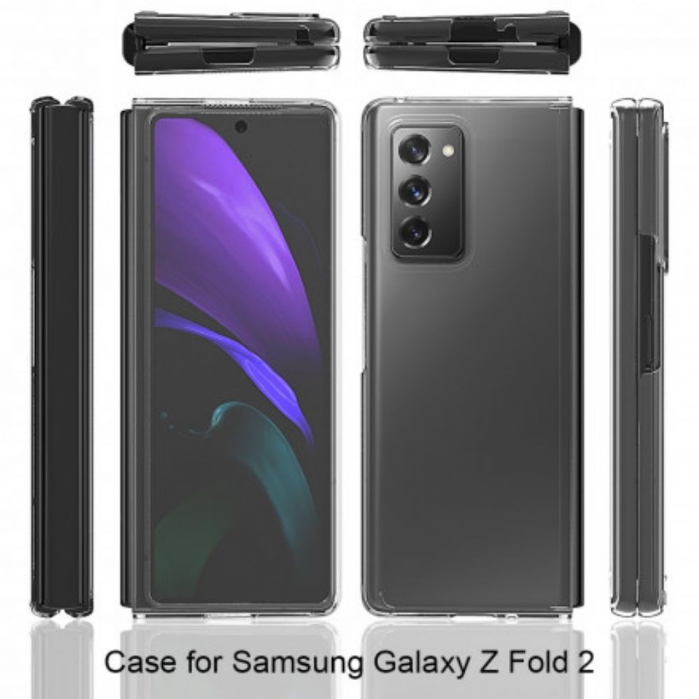 Handyhülle Für Samsung Galaxy Z Fold 2 Transparenter Hybrid