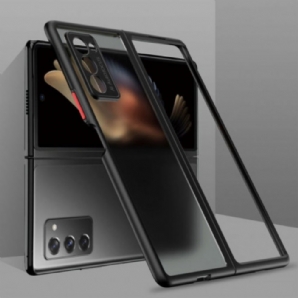 Hülle Für Samsung Galaxy Z Fold 2 Transparente Farbkanten Gkk