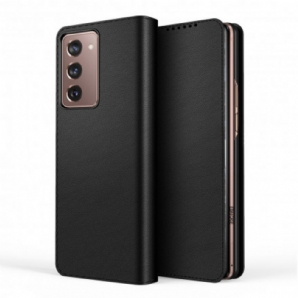 Schutzhülle Für Samsung Galaxy Z Fold 2 Flip Case Echtes Leder