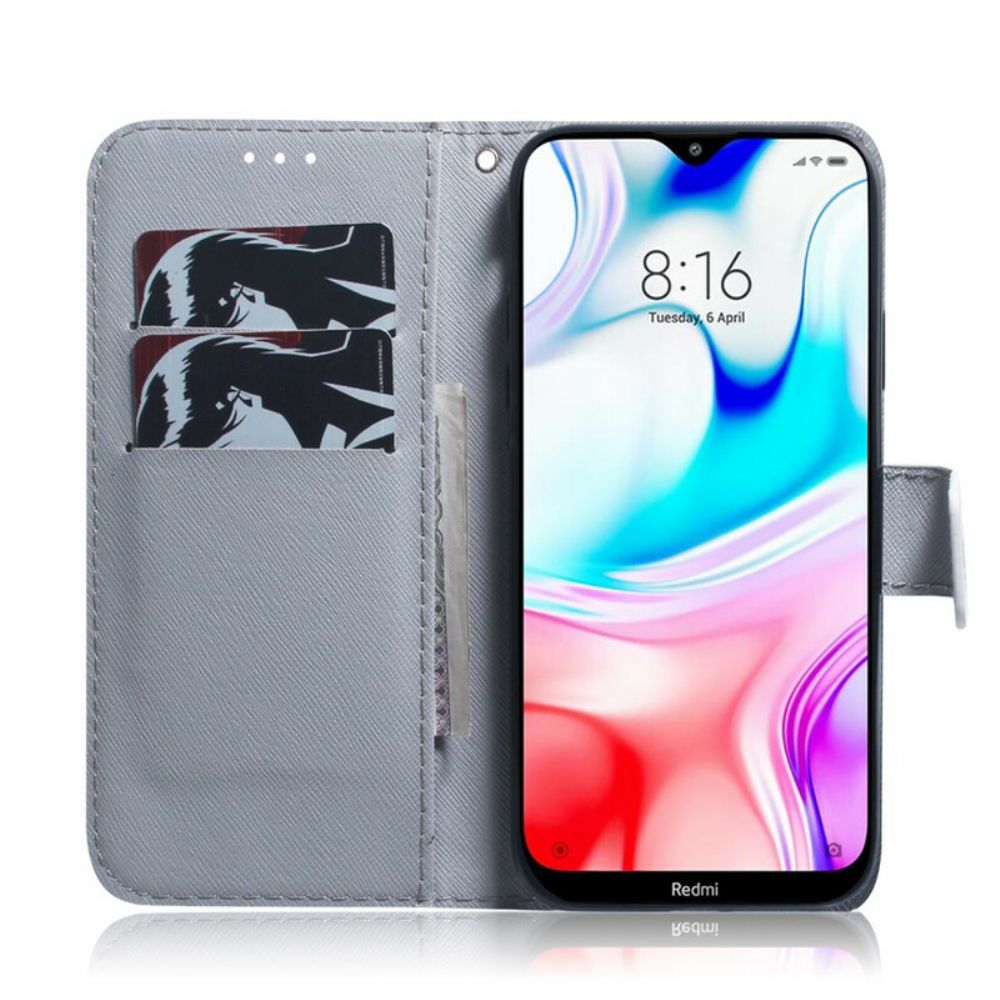 Flip Case Für Xiaomi Redmi 8 Hundeblick