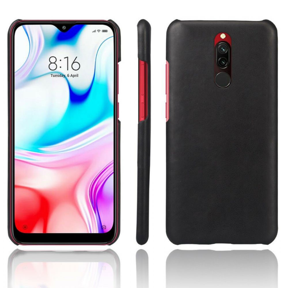 Handyhülle Für Xiaomi Redmi 8 Ksq Ledereffekt