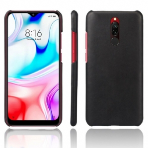 Handyhülle Für Xiaomi Redmi 8 Ksq Ledereffekt