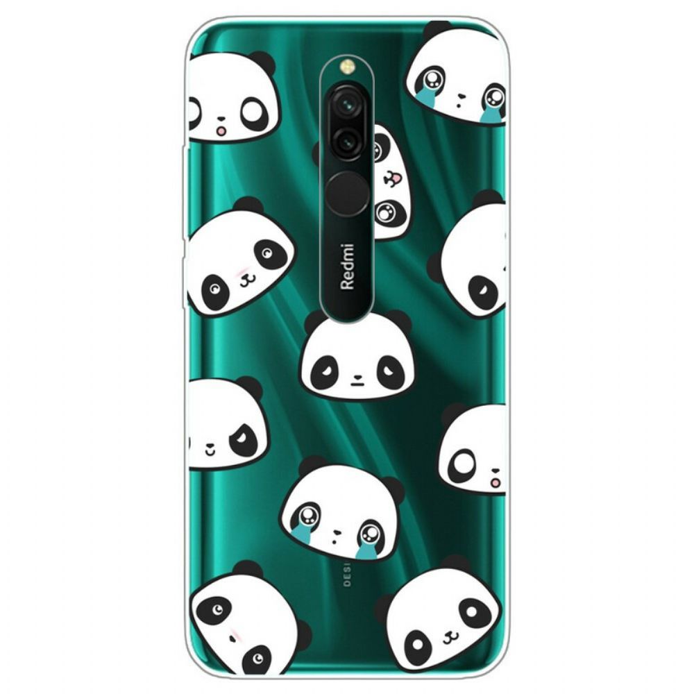 Hülle Für Xiaomi Redmi 8 Sentimentale Pandas