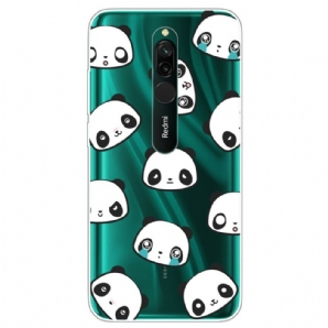 Hülle Für Xiaomi Redmi 8 Sentimentale Pandas