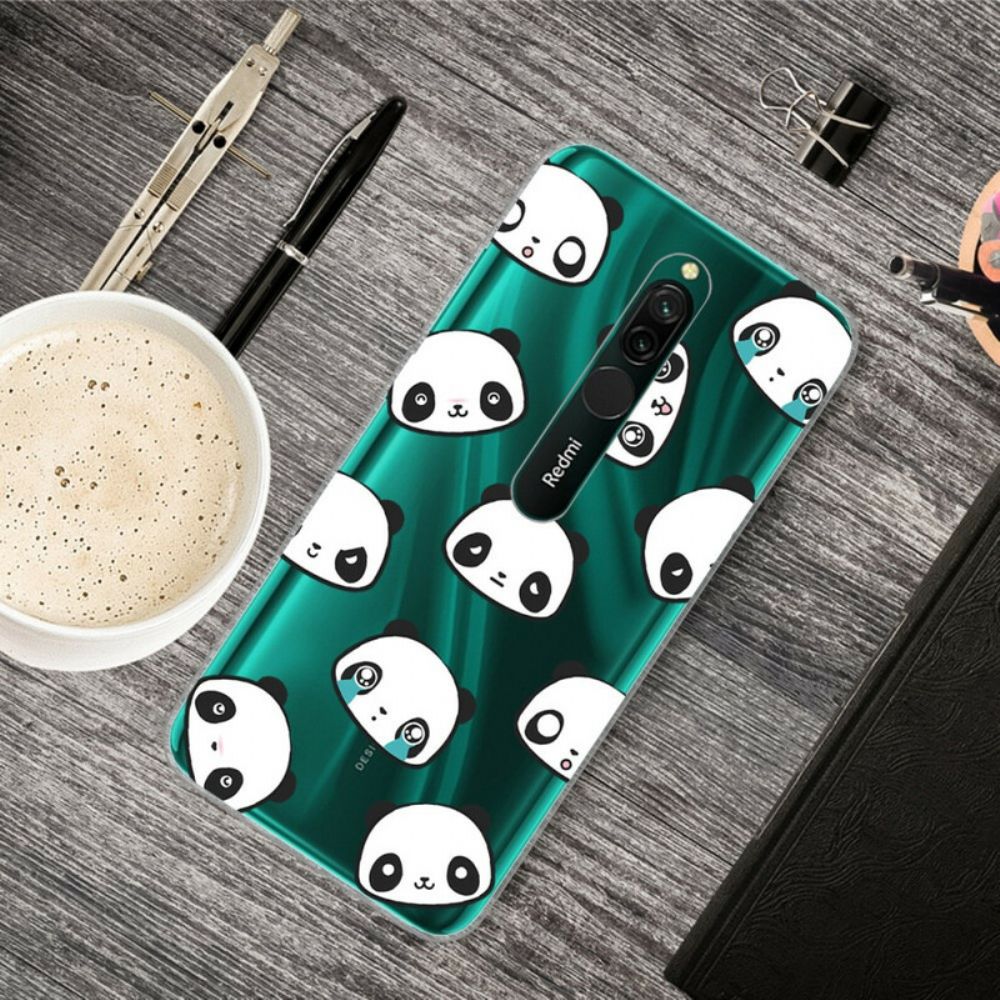 Hülle Für Xiaomi Redmi 8 Sentimentale Pandas