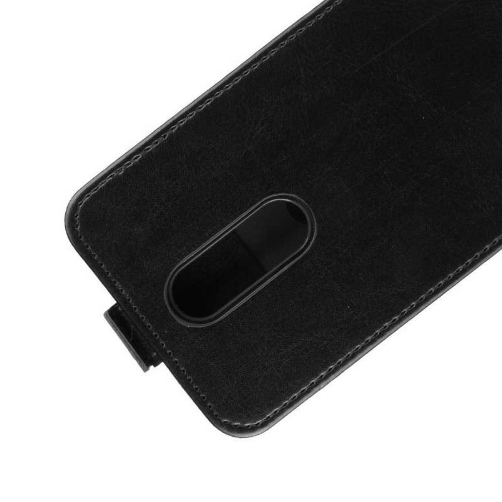 Lederhüllen Für Xiaomi Redmi 8 Flip Case Faltbarer Ledereffekt