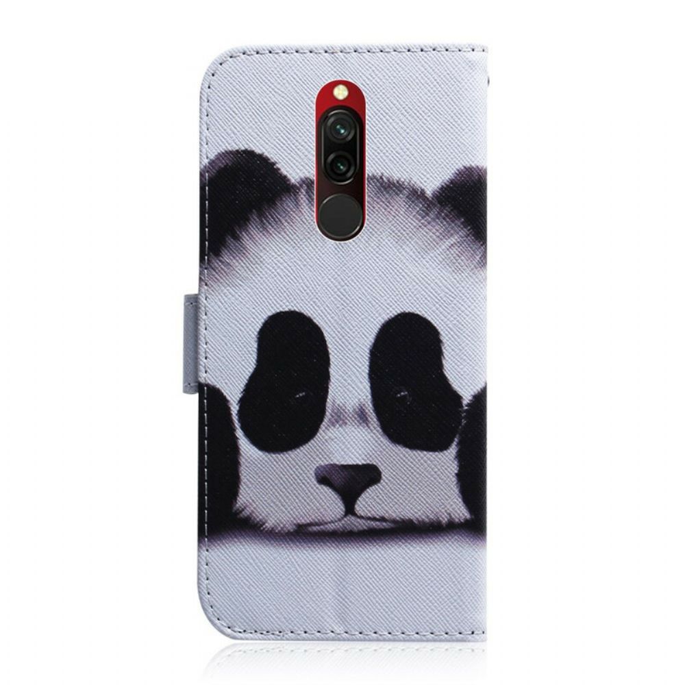 Lederhüllen Für Xiaomi Redmi 8 Pandagesicht