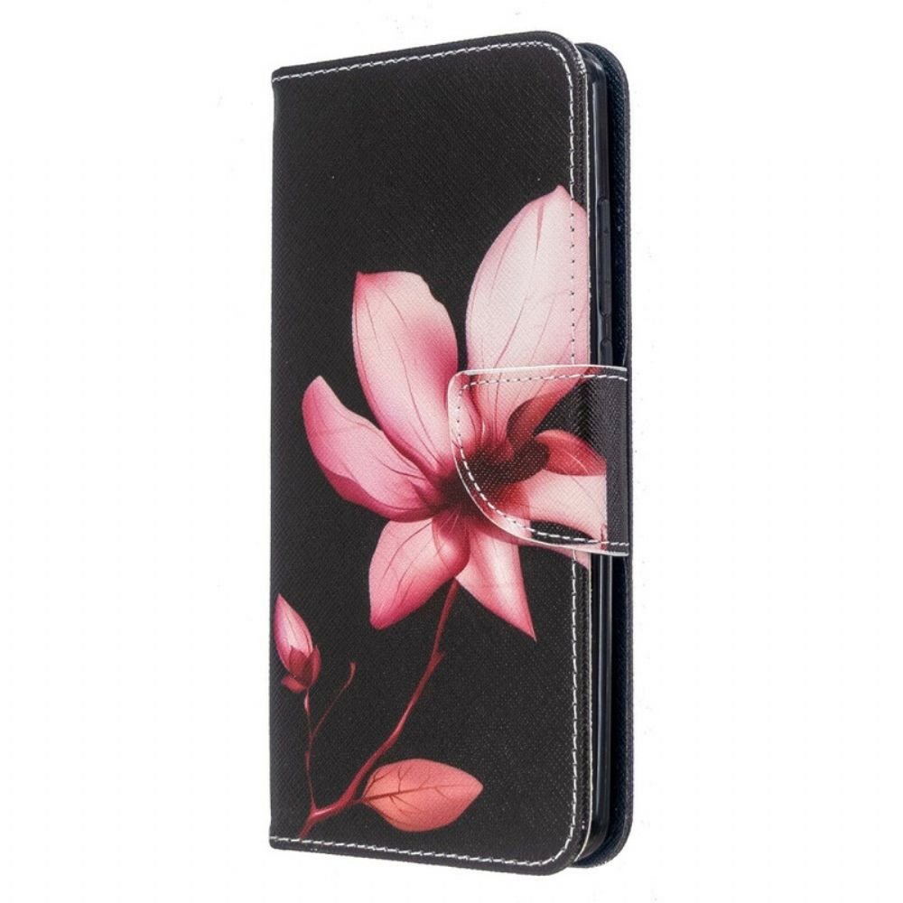 Lederhüllen Für Xiaomi Redmi 8 Rosa Blume