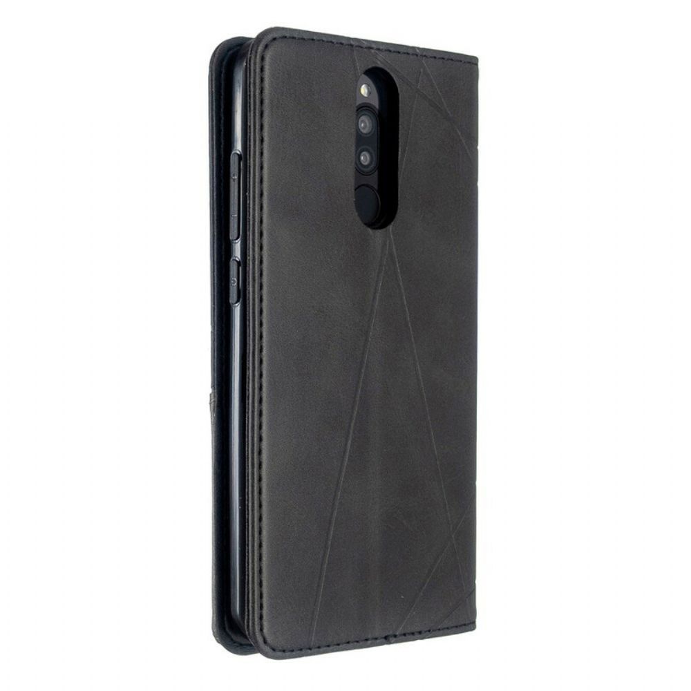 Schutzhülle Für Xiaomi Redmi 8 Flip Case Künstlerstil