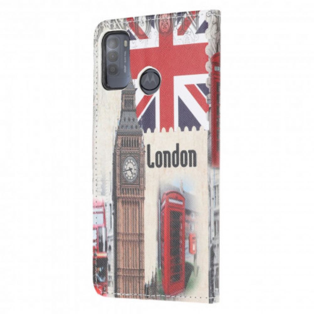 Lederhüllen Für Moto G50 Londonlife