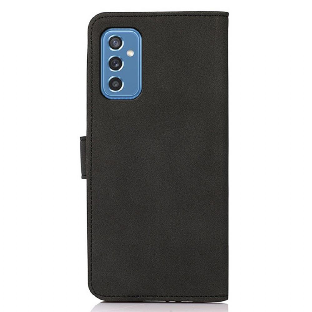 Flip Case Für Samsung Galaxy M52 5G Vintage Khazneh-ledereffekt