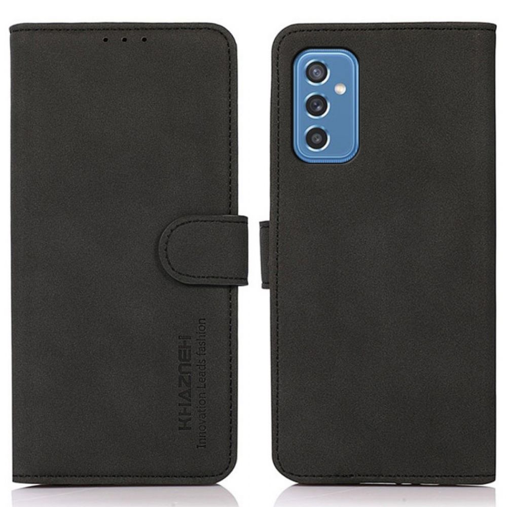 Flip Case Für Samsung Galaxy M52 5G Vintage Khazneh-ledereffekt