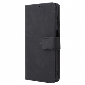 Flip Case Für Samsung Galaxy M52 5G Weiches Leder