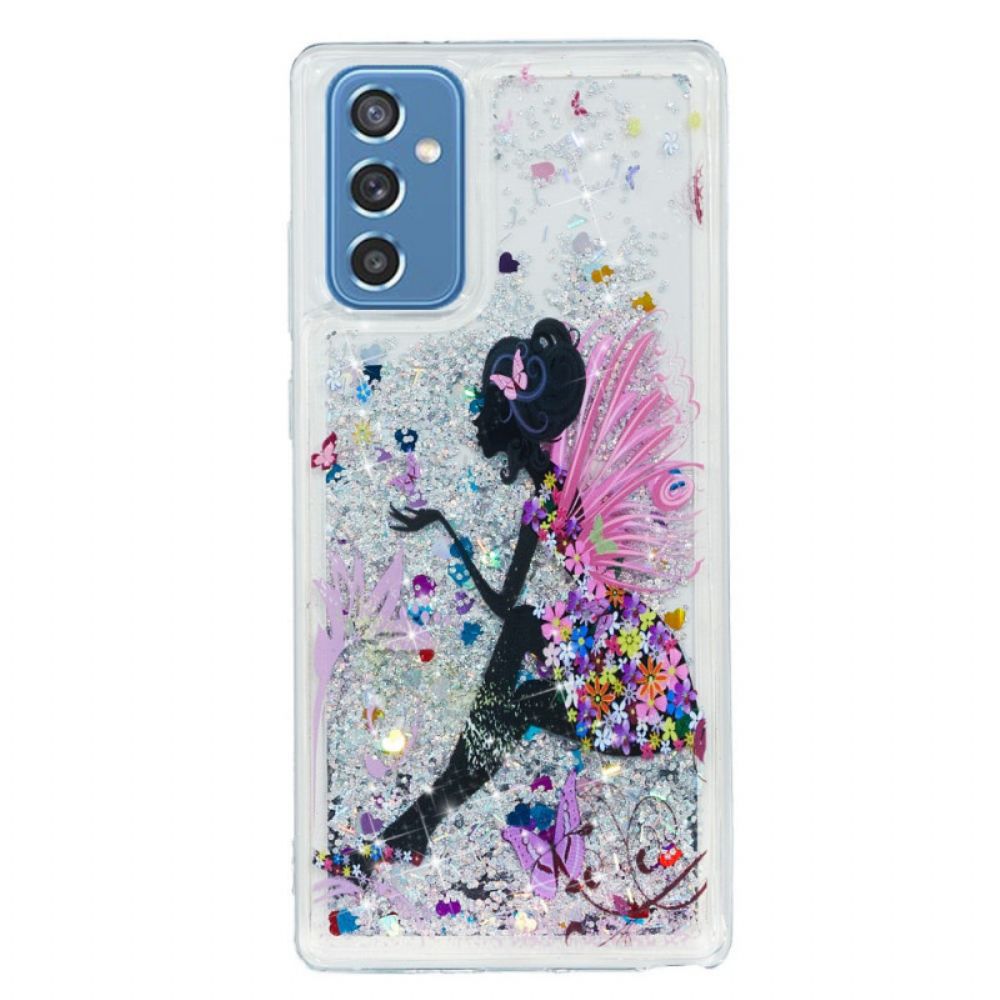 Handyhülle Für Samsung Galaxy M52 5G Prinzessin Glitter