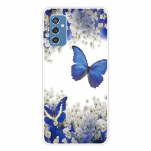 Hülle Für Samsung Galaxy M52 5G Mystischer Schmetterling