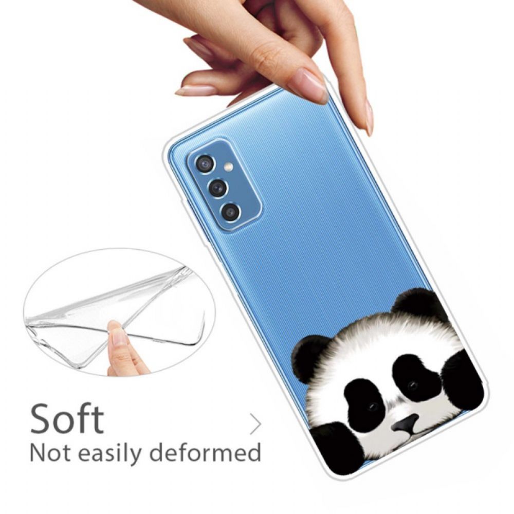 Hülle Für Samsung Galaxy M52 5G Schüchterner Panda