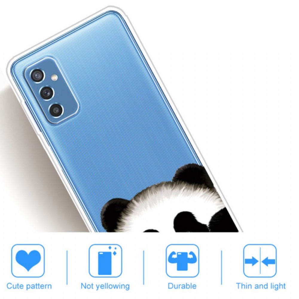 Hülle Für Samsung Galaxy M52 5G Schüchterner Panda