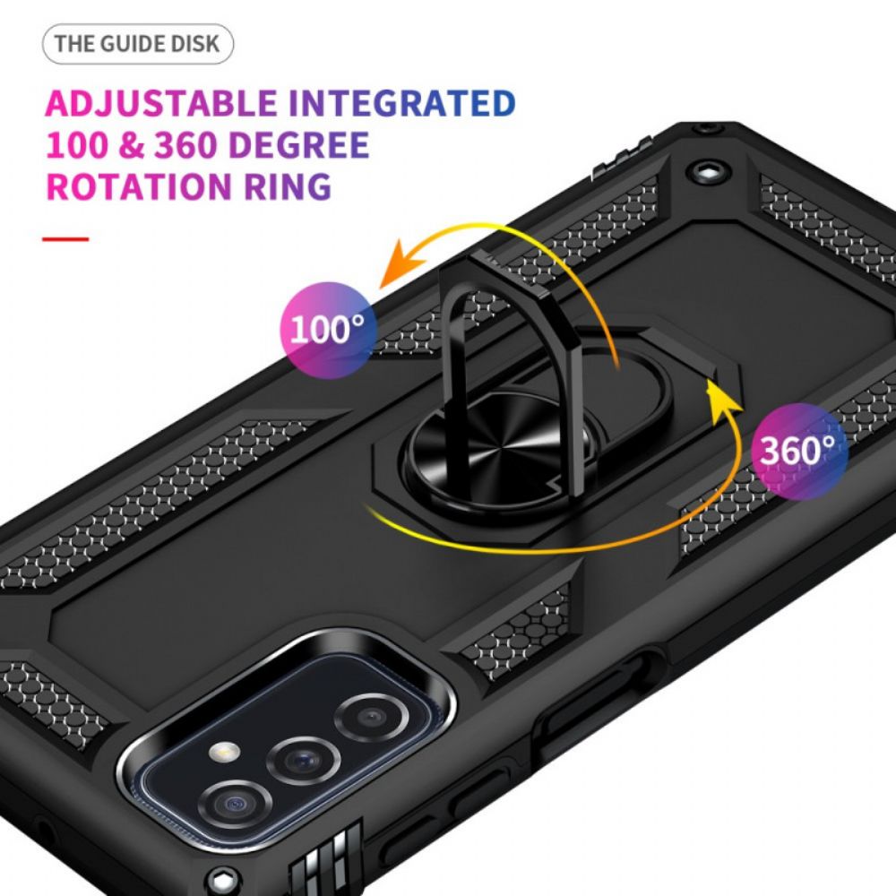 Hülle Für Samsung Galaxy M52 5G Verstellbarer Metallring