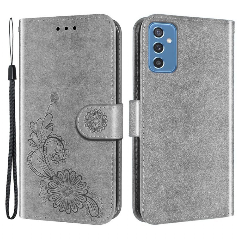 Lederhüllen Für Samsung Galaxy M52 5G Blumen-mandala