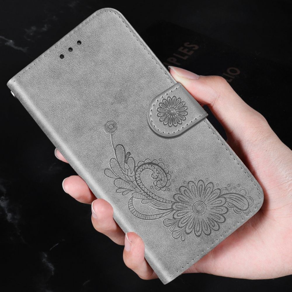 Lederhüllen Für Samsung Galaxy M52 5G Blumen-mandala