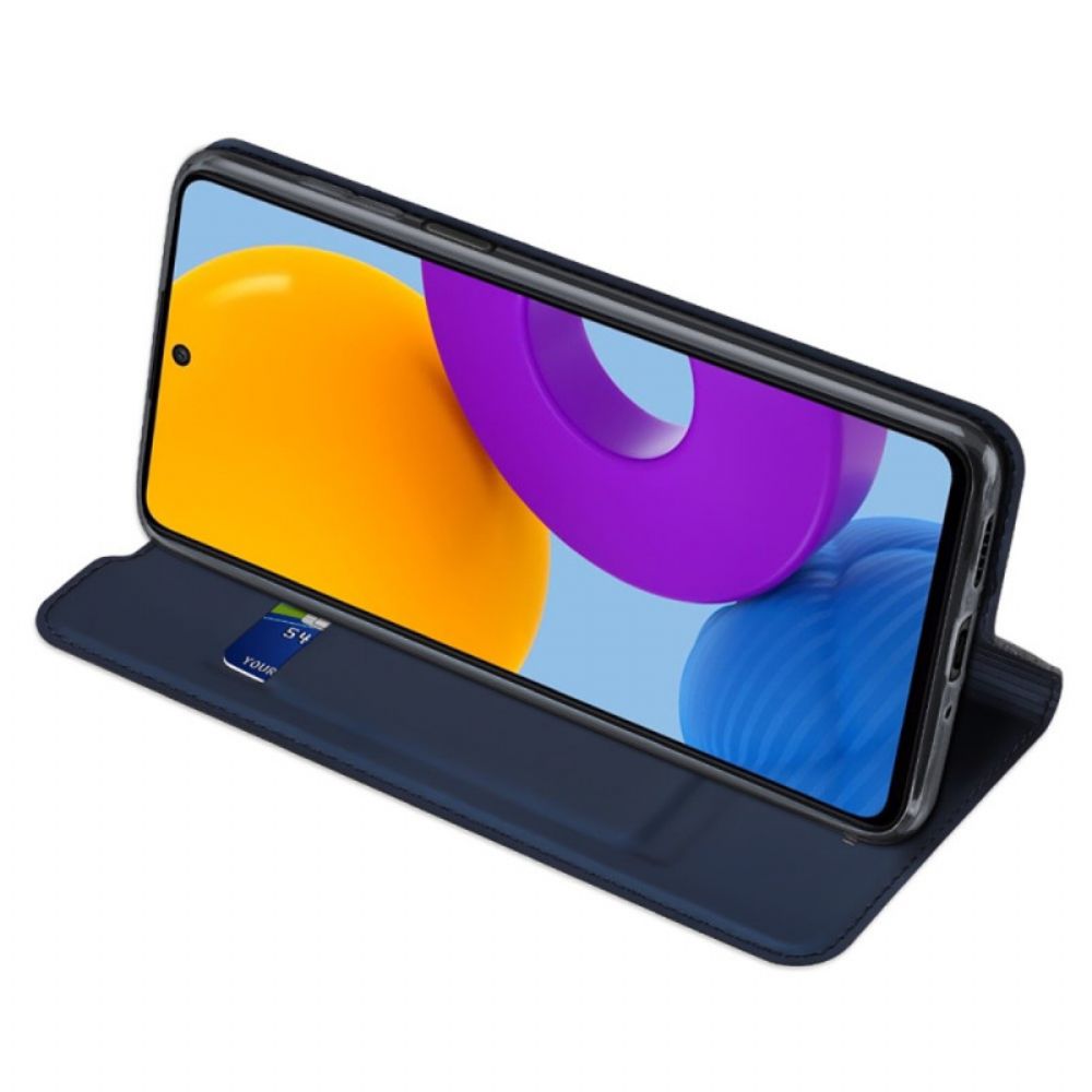 Schutzhülle Für Samsung Galaxy M52 5G Flip Case Dux Ducis Pro-skin