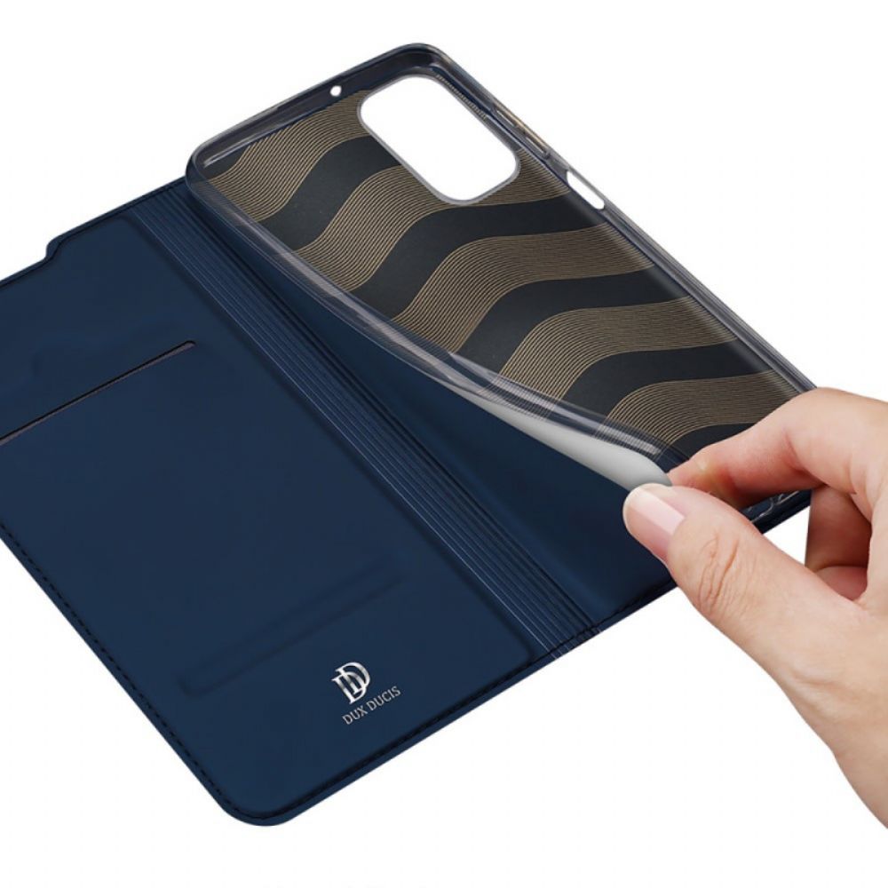 Schutzhülle Für Samsung Galaxy M52 5G Flip Case Dux Ducis Pro-skin