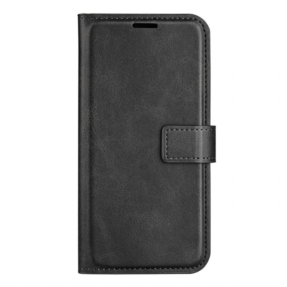 Schutzhülle Für Samsung Galaxy M52 5G Flip Case Elegantes Leder