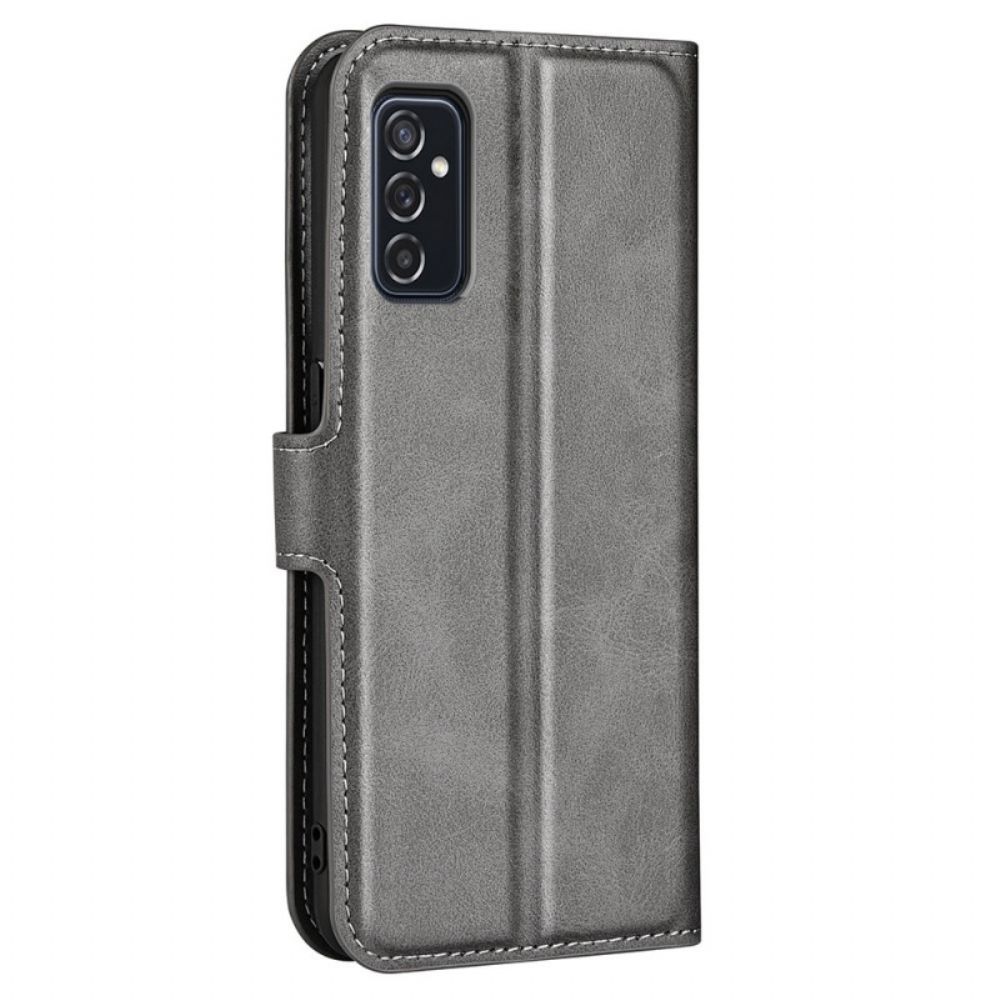 Schutzhülle Für Samsung Galaxy M52 5G Flip Case Elegantes Leder