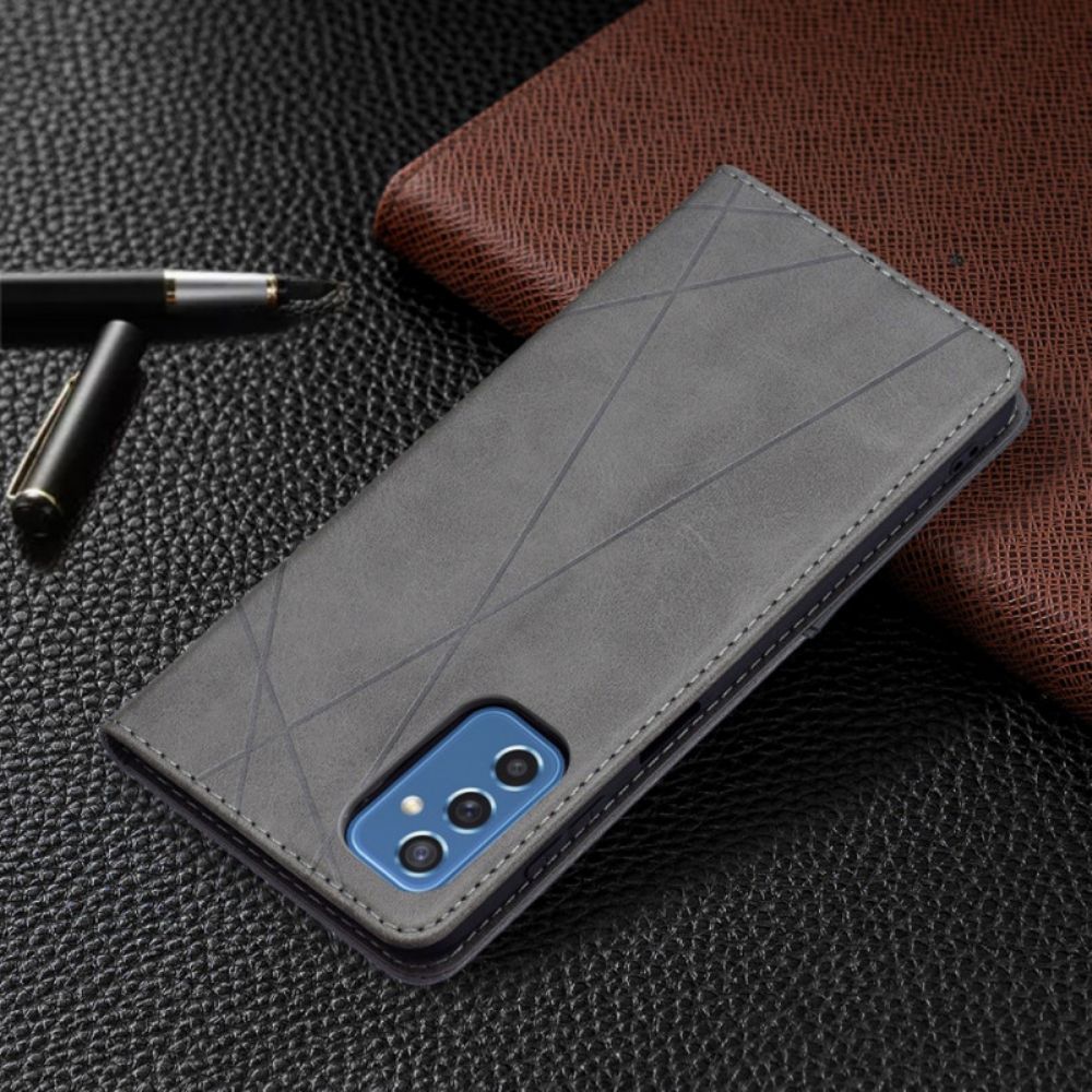 Schutzhülle Für Samsung Galaxy M52 5G Flip Case Muster Aus Kunstleder