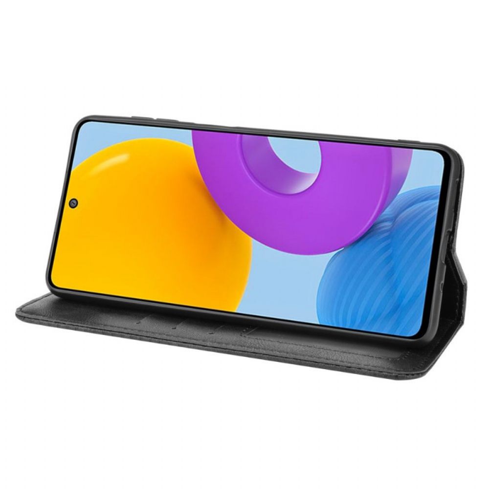 Schutzhülle Für Samsung Galaxy M52 5G Flip Case Weiches Kunstleder