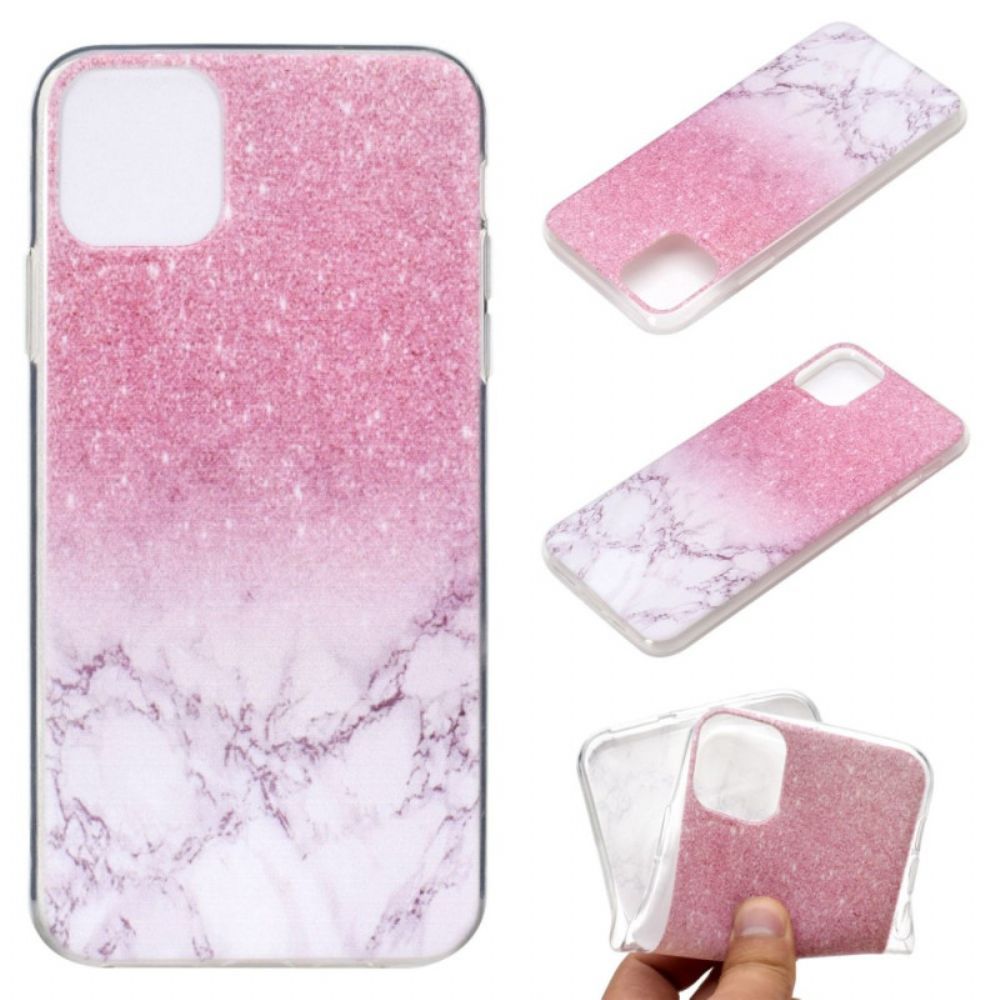 Handyhülle Für iPhone 14 Rosa Marmor