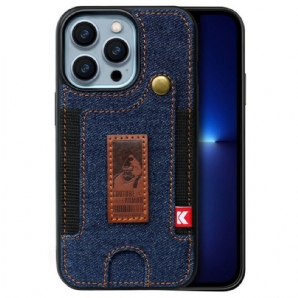 Hülle Für iPhone 14 Kartenhalter Und Jeansband