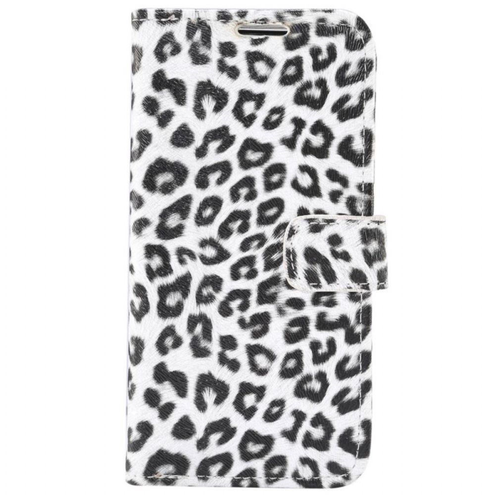 Lederhüllen Für iPhone 14 Leopard