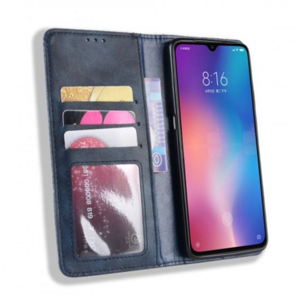 Schutzhülle Für Xiaomi Mi 9 SE Flip Case Matter Ledereffekt