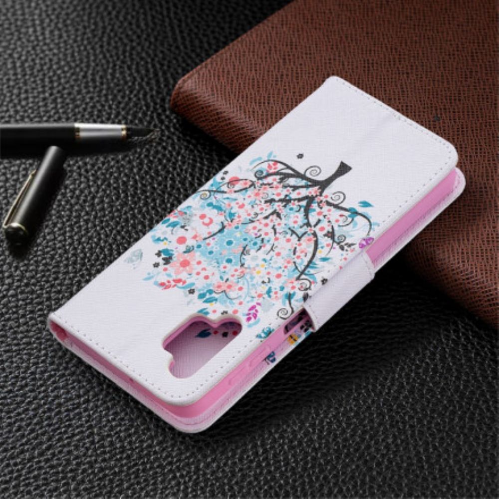 Flip Case Für Samsung Galaxy A32 5G Blumiger Baum