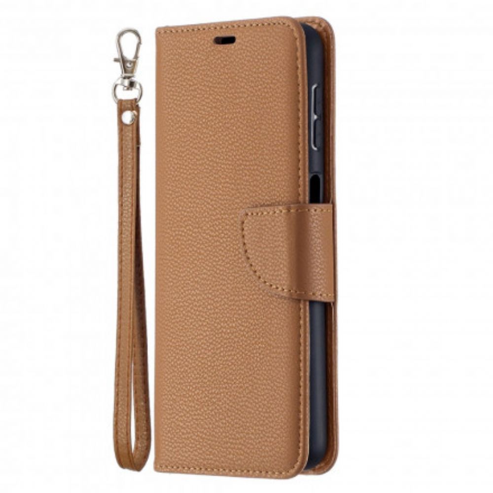 Flip Case Für Samsung Galaxy A32 5G Flip Case Litschi-klappe Schräg