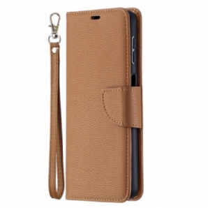 Flip Case Für Samsung Galaxy A32 5G Flip Case Litschi-klappe Schräg