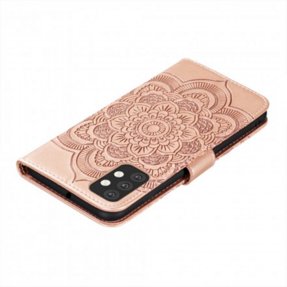 Flip Case Für Samsung Galaxy A32 5G Volles Mandala