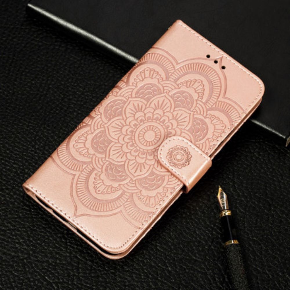 Flip Case Für Samsung Galaxy A32 5G Volles Mandala